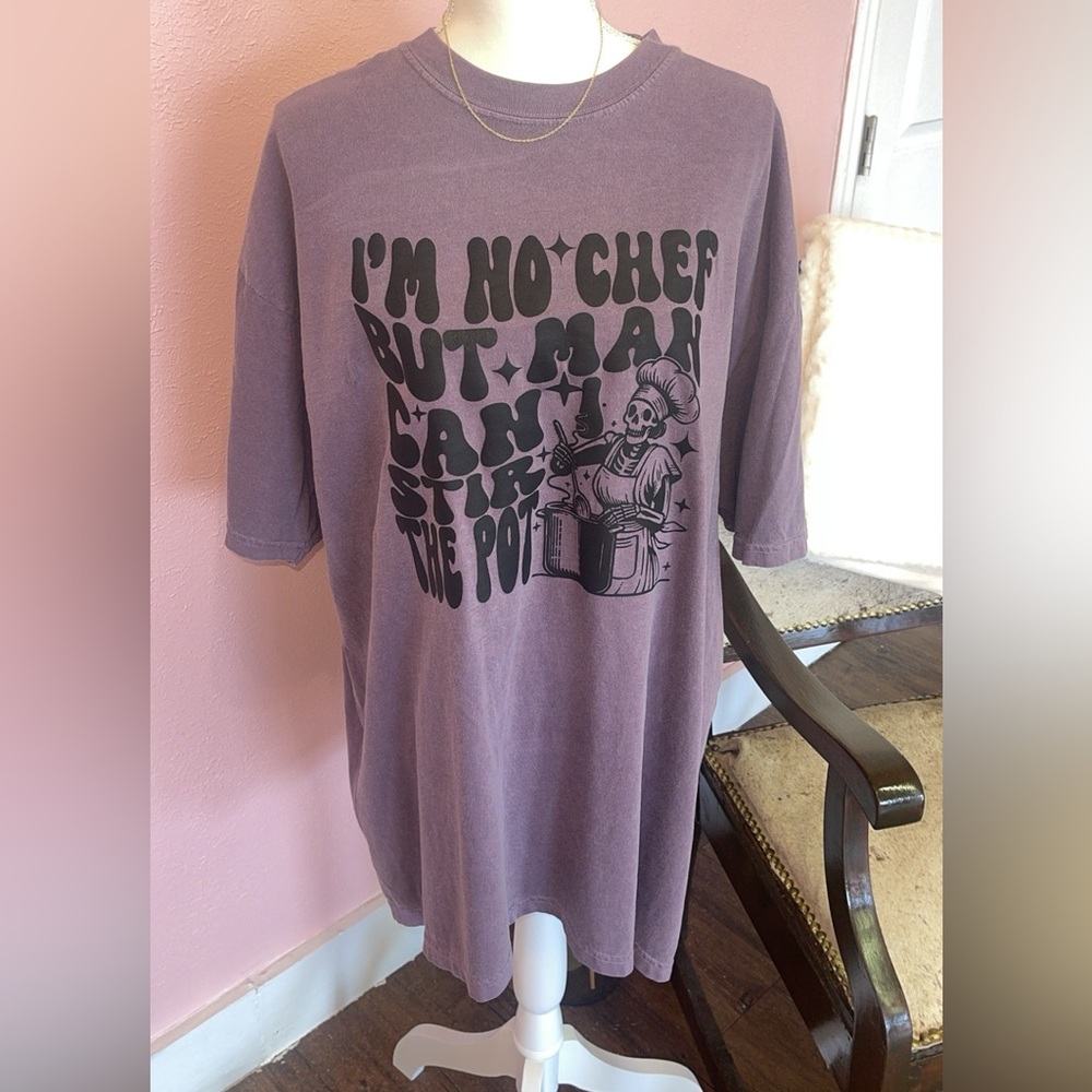Custom adult t-shirt.